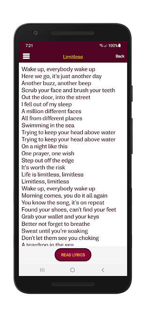 Bon Jovi Lyrics & Wallpapers Screenshot 3