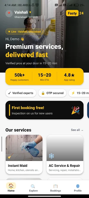 Fasty24 Screenshot 2