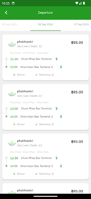 Phukhiao Transport Screenshot 2