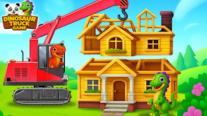 Dinosaur Truck City Builder 3D Screenshot 3