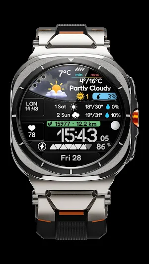 Watch Face CUE142 Screenshot 3