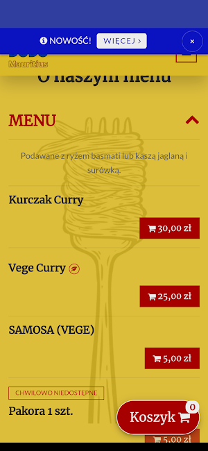 Kuchnia Dodo Mauritius Screenshot 0