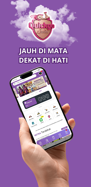 Quickgo Ladies - Ojek & Food Screenshot 0
