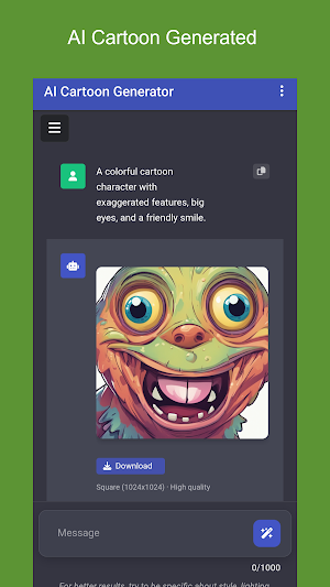 AI Cartoon Generator Screenshot 2
