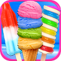 Rainbow Ice Cream & Popsicles