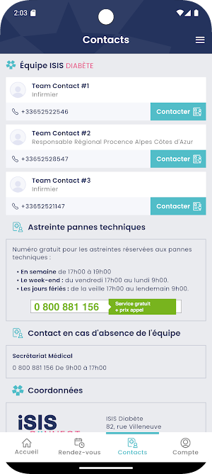 ISIS Connect Screenshot 1