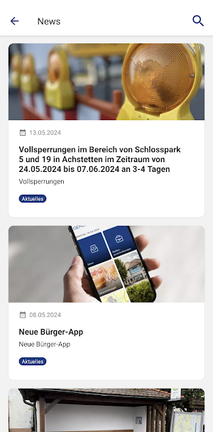 Gemeinde Achstetten Screenshot 2