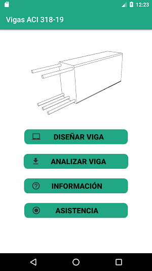 Diseño de vigas ACI 318 - 19 LITE Screenshot 0