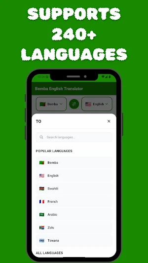 Bemba English Translator Screenshot 3