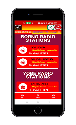 Hausa Radio Screenshot 1