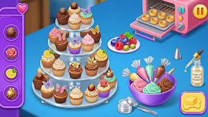 Kitchen Set Cooking Chef Bake Screenshot 2