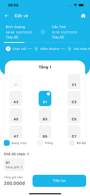 Nhà xe Thanh Loan Screenshot 2