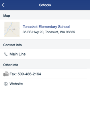 Tonasket School District Screenshot 1