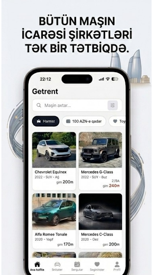 getrent - car rental Screenshot 0