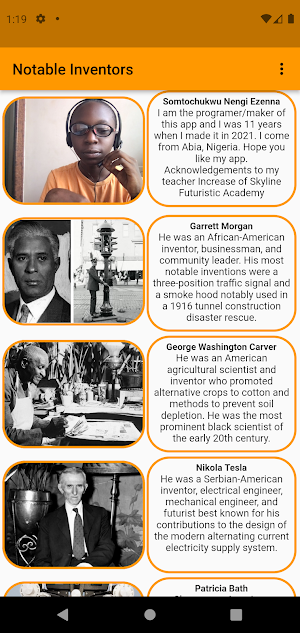 Notable Inventors Screenshot 3