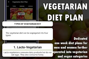 Vegetarian Diet Plan Screenshot 2