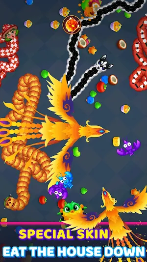 Fun Gluttony Snake.io Screenshot 2