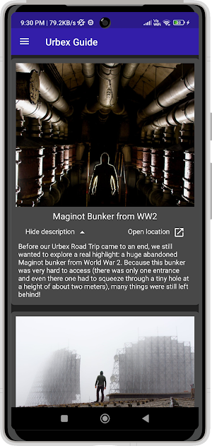 Urbex Guide Screenshot 2