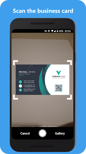 CardScan - Business Card Scan Screenshot 1