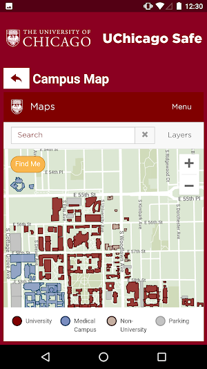 UChicago Safe Screenshot 2