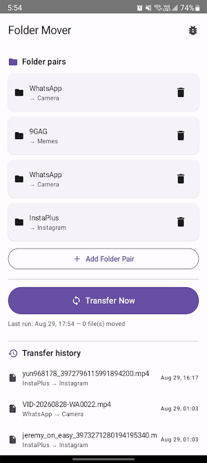 File Mover Ultimate Screenshot 0