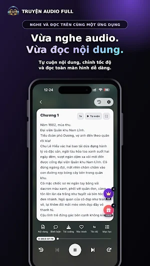 Truyện Audio Full Screenshot 2