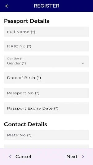 MyBorderPass Screenshot 1