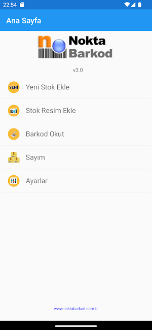 NoktaBarkod Stok Güncelle Screenshot 0
