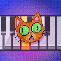 Kitty Mc Cat Piano