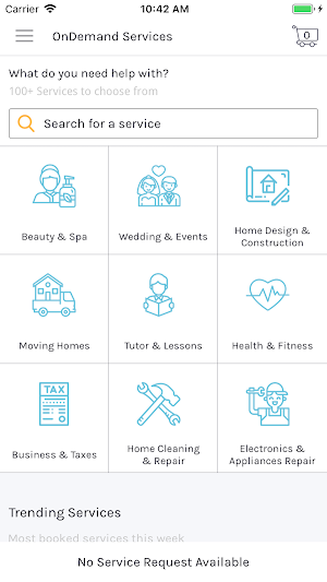 OnDemand Services App Screenshot 3