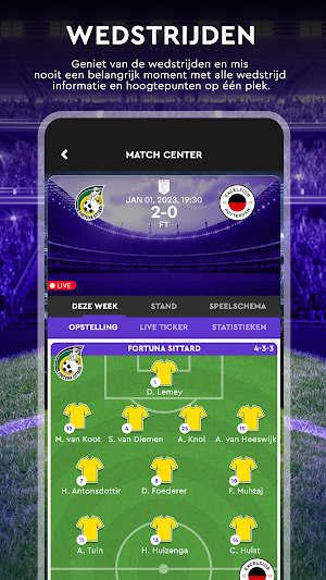 Azerion Vrouwen Eredivisie Screenshot 2