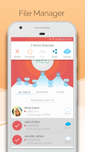 Automatic Call Recorder - CallsBOX Screenshot 2