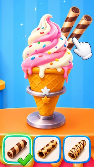 DIY Ice Cream Cooking Game Screenshot 0