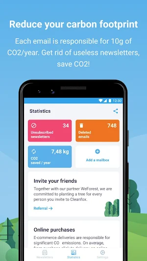 Cleanfox - Clean Up Your Inbox - Mail Cleaner Screenshot 3