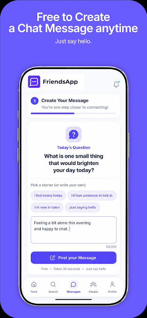 FriendsApp: Make New Friends Screenshot 2