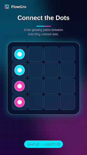 FlowGro: Connect Dots Puzzle Screenshot 0
