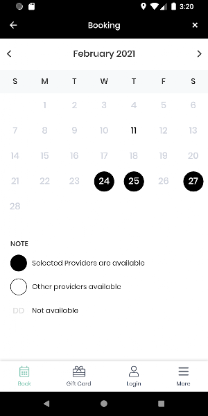 Naviina Salon & Day Spa Screenshot 2