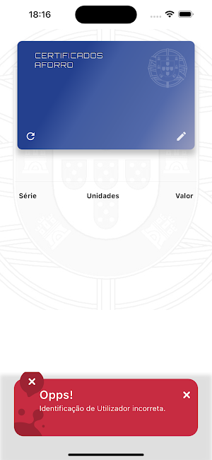 Meus Certificados Aforro Screenshot 2