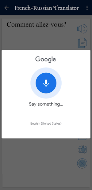 Russe Français Traducteur Screenshot 3