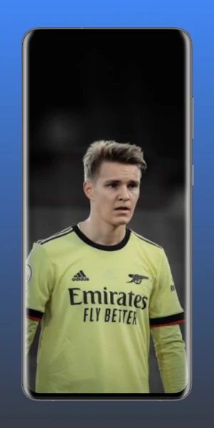 Martin Odegaard 4K Wallpaper Screenshot 3