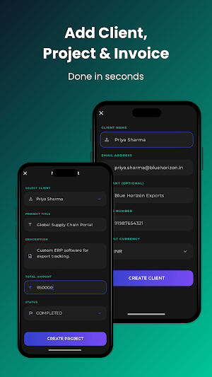 Clientovo: Freelance CRM Screenshot 3