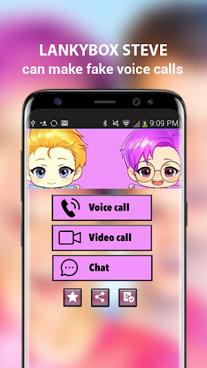 Fake Call for Lankybox Steve Screenshot 1