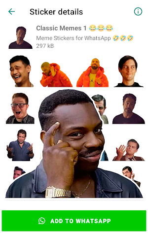 Meme Stickers for WhatsApp Screenshot 3