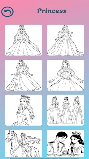 Story coloring for kids Screenshot 2