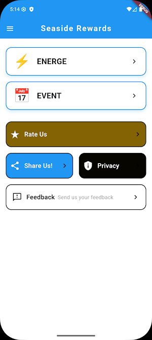 Seaside Rewards - Energy Screenshot 1