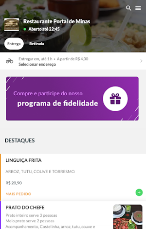 Restaurante Portal de Minas Screenshot 0