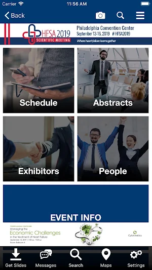 HFSA Meetings Screenshot 2