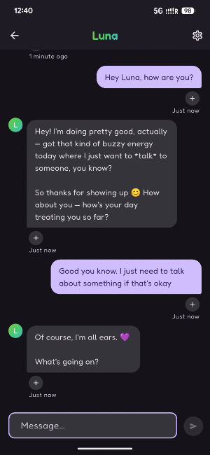 Happy Place: Chat & AI Friends Screenshot 2