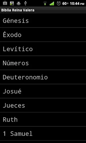 Biblia Reina Valera (Spanish) Screenshot 1
