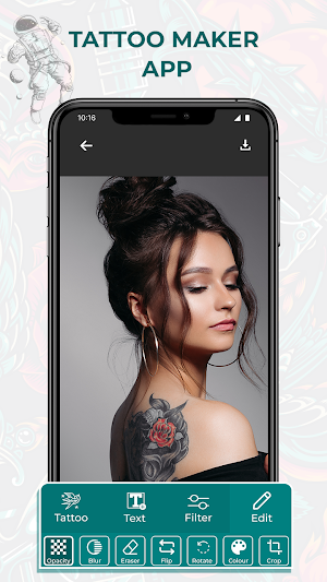 Tattoo Photo Maker & Editor Screenshot 0